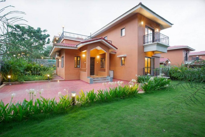 3 BHK Contemporary Villa with a Pool in Vikramgad